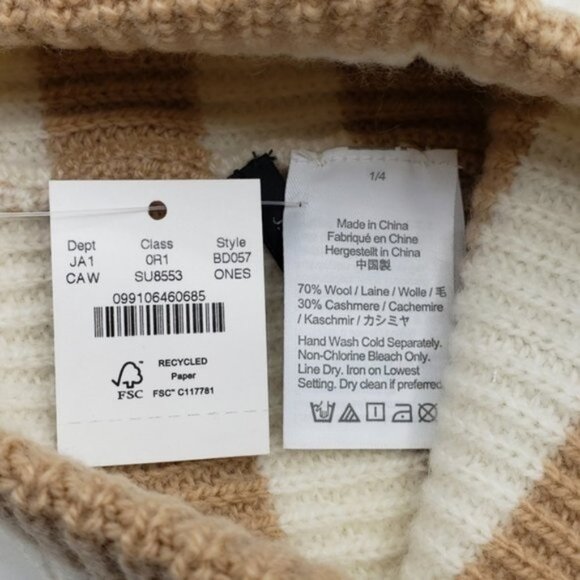 J. Crew Wool - Cashmere Beanie - Picture 5 of 5